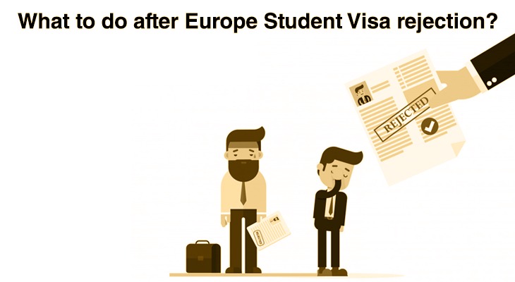 What to do after Europe Student Visa rejection?
